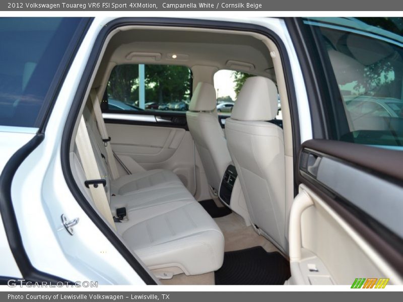 Campanella White / Cornsilk Beige 2012 Volkswagen Touareg VR6 FSI Sport 4XMotion