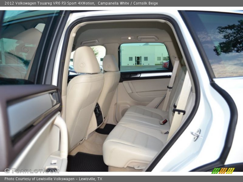 Campanella White / Cornsilk Beige 2012 Volkswagen Touareg VR6 FSI Sport 4XMotion