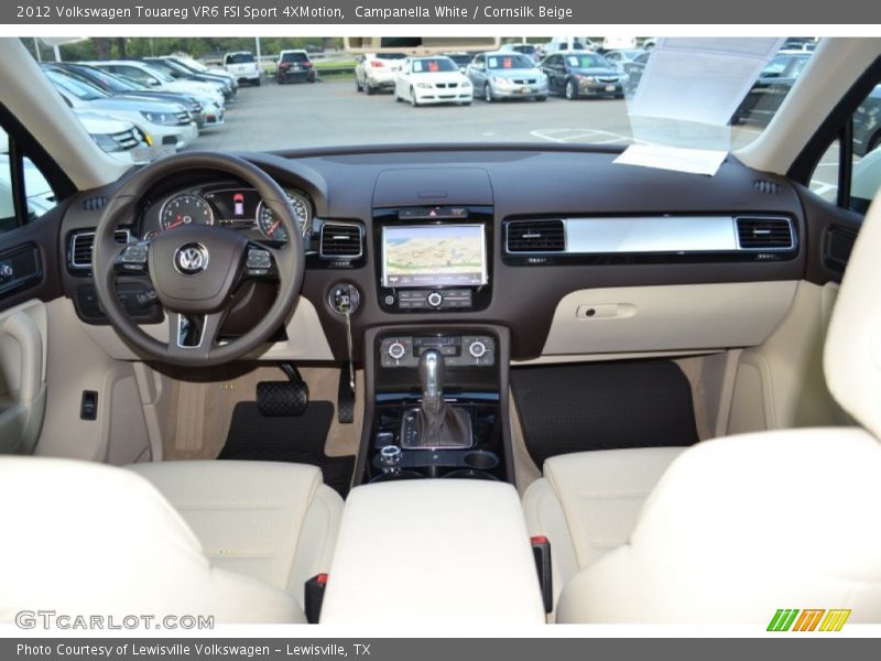 Campanella White / Cornsilk Beige 2012 Volkswagen Touareg VR6 FSI Sport 4XMotion