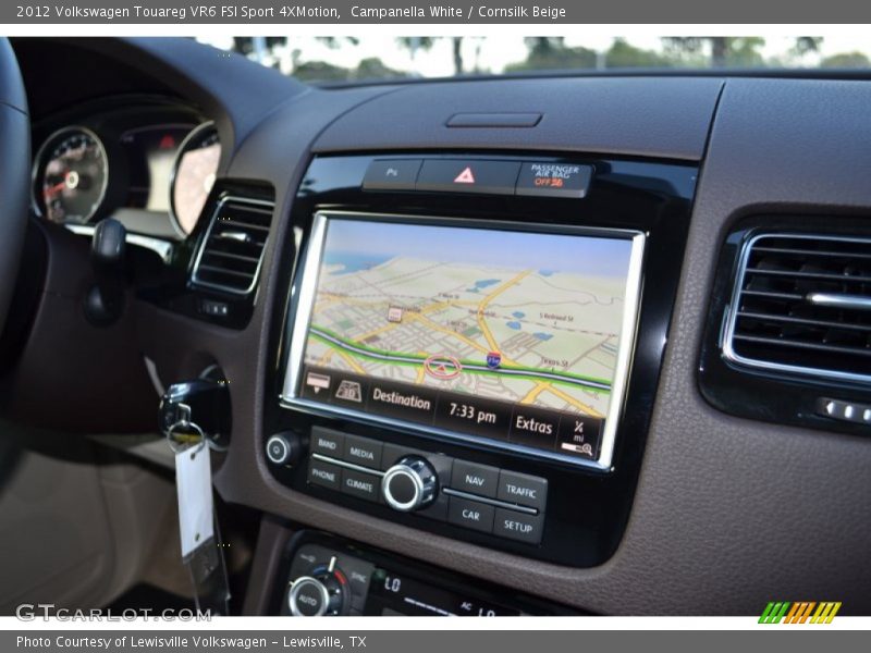 Campanella White / Cornsilk Beige 2012 Volkswagen Touareg VR6 FSI Sport 4XMotion