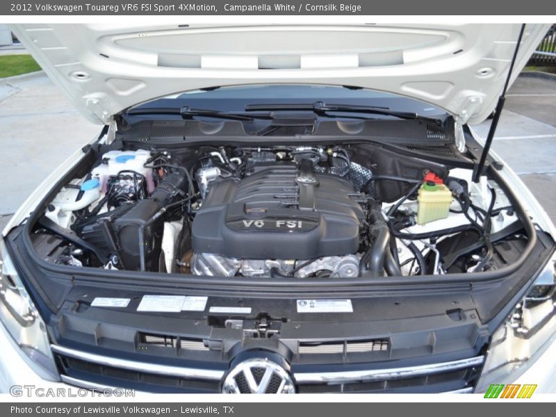 Campanella White / Cornsilk Beige 2012 Volkswagen Touareg VR6 FSI Sport 4XMotion