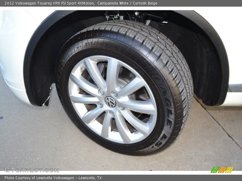 Campanella White / Cornsilk Beige 2012 Volkswagen Touareg VR6 FSI Sport 4XMotion