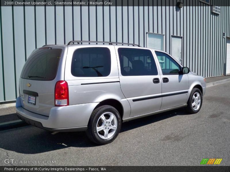 Silverstone Metallic / Medium Gray 2008 Chevrolet Uplander LS