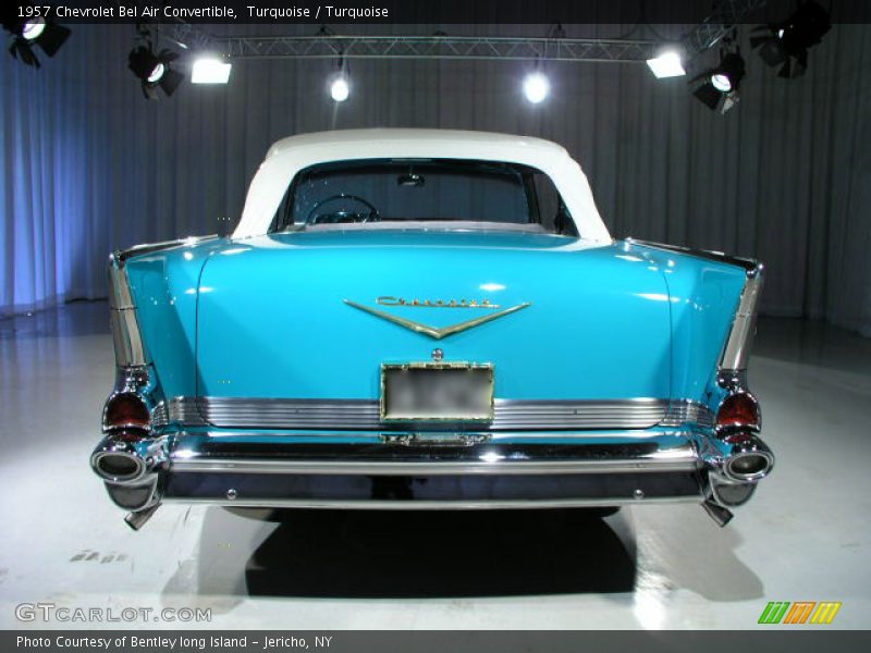 Turquoise / Turquoise 1957 Chevrolet Bel Air Convertible