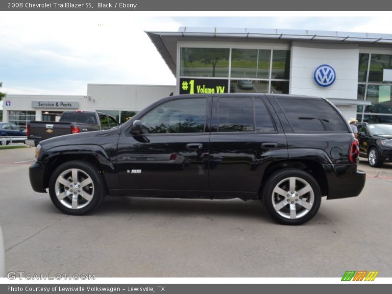 Black / Ebony 2008 Chevrolet TrailBlazer SS