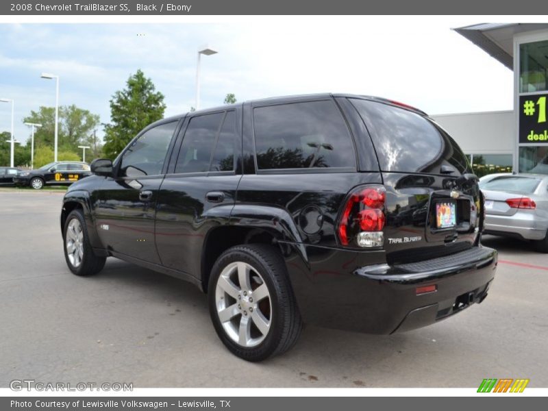 Black / Ebony 2008 Chevrolet TrailBlazer SS