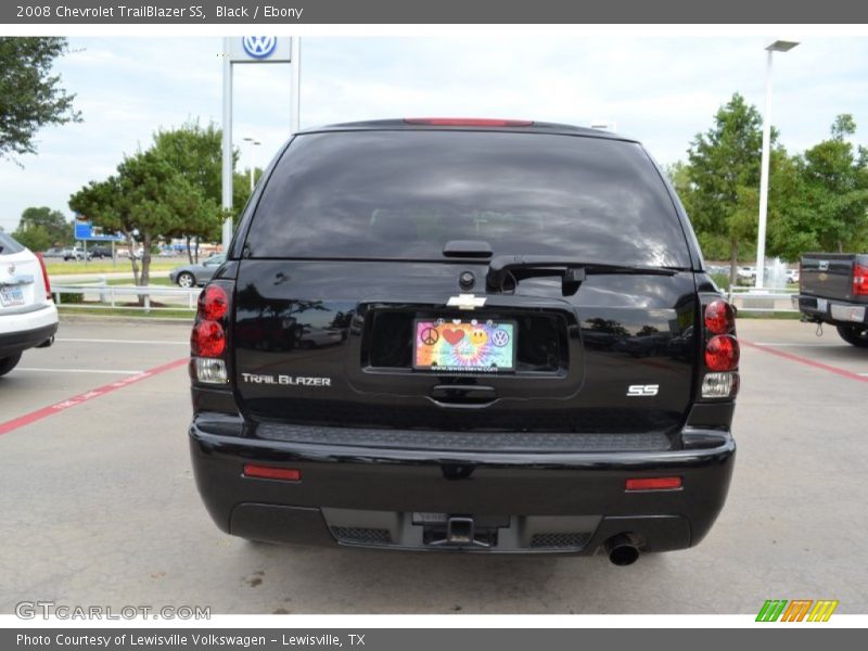 Black / Ebony 2008 Chevrolet TrailBlazer SS
