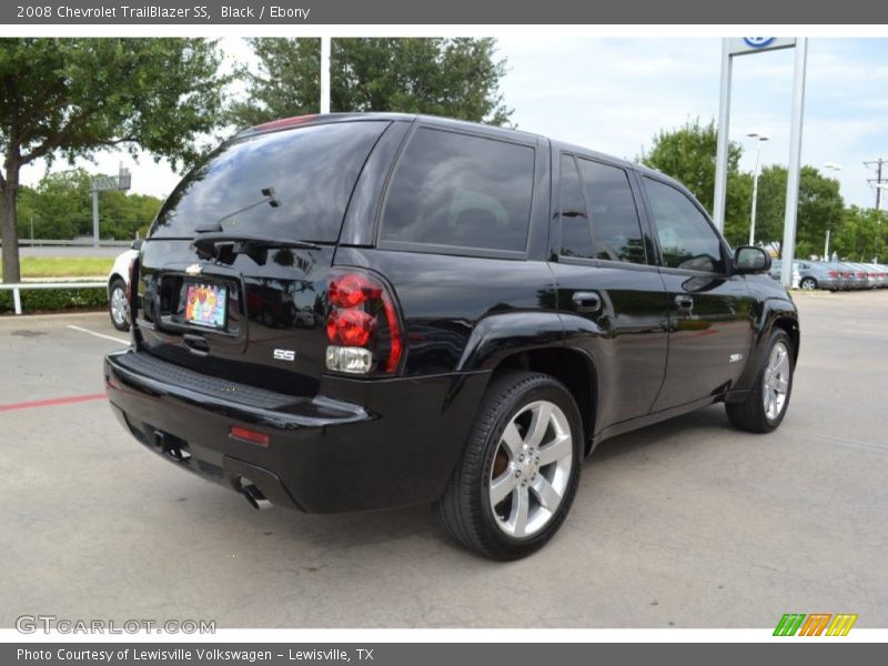 Black / Ebony 2008 Chevrolet TrailBlazer SS