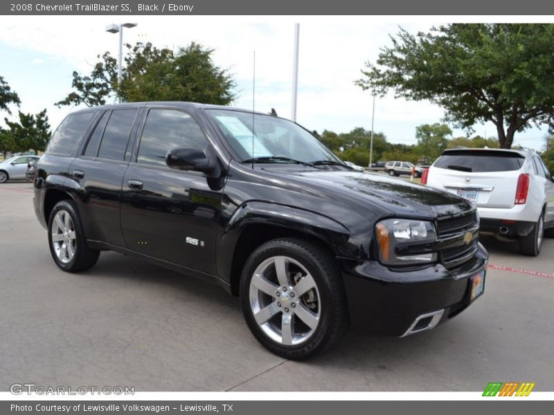 Black / Ebony 2008 Chevrolet TrailBlazer SS