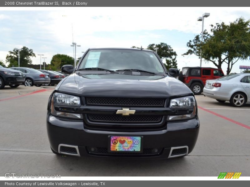 Black / Ebony 2008 Chevrolet TrailBlazer SS
