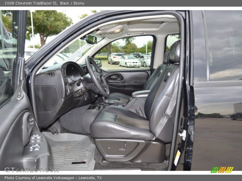  2008 TrailBlazer SS Ebony Interior