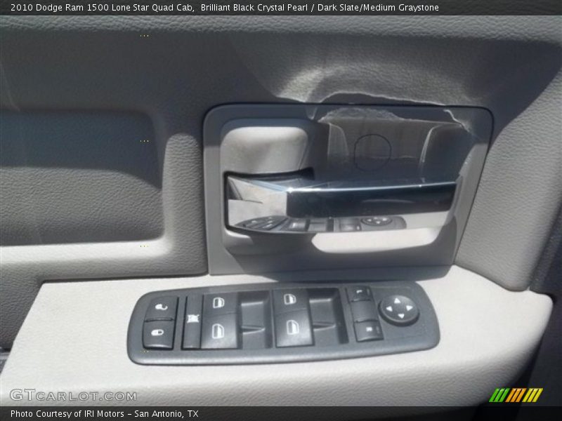 Brilliant Black Crystal Pearl / Dark Slate/Medium Graystone 2010 Dodge Ram 1500 Lone Star Quad Cab