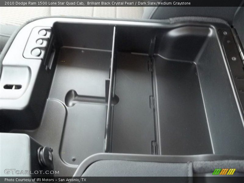 Brilliant Black Crystal Pearl / Dark Slate/Medium Graystone 2010 Dodge Ram 1500 Lone Star Quad Cab
