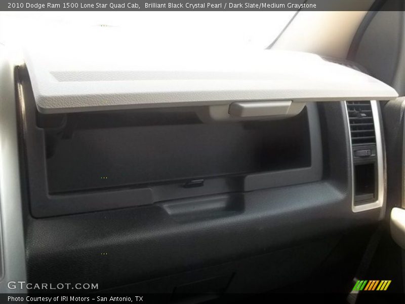 Brilliant Black Crystal Pearl / Dark Slate/Medium Graystone 2010 Dodge Ram 1500 Lone Star Quad Cab