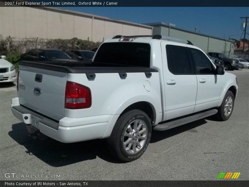 Oxford White / Camel 2007 Ford Explorer Sport Trac Limited