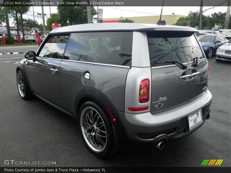 Dark Silver Metallic / Grey/Carbon Black 2010 Mini Cooper S Clubman