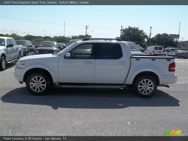 Oxford White / Camel 2007 Ford Explorer Sport Trac Limited