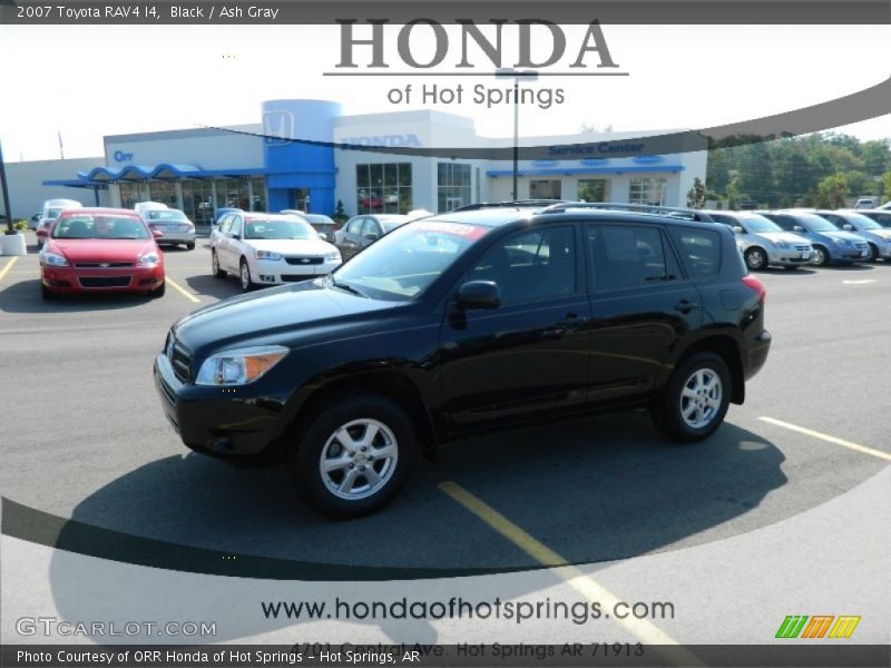 Black / Ash Gray 2007 Toyota RAV4 I4