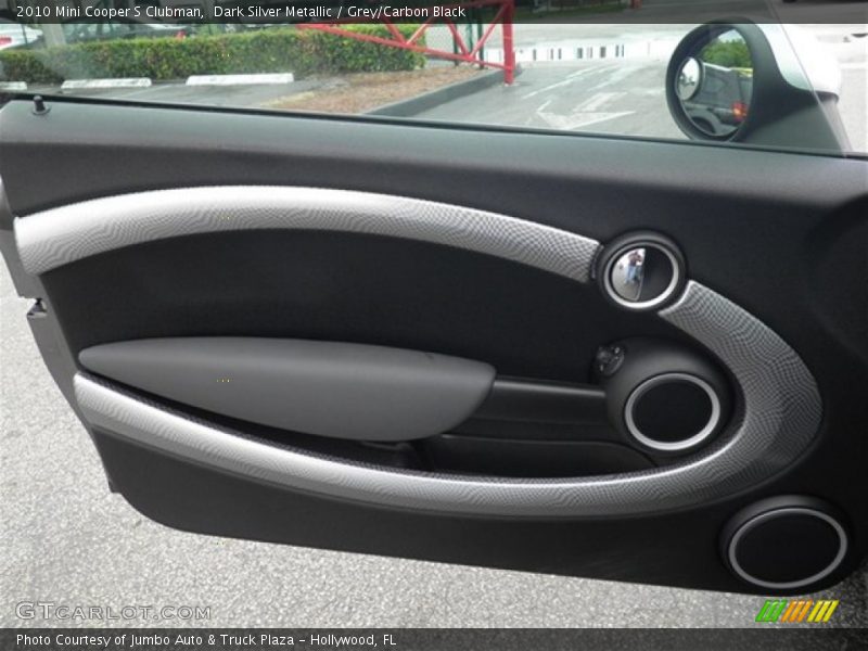 Dark Silver Metallic / Grey/Carbon Black 2010 Mini Cooper S Clubman