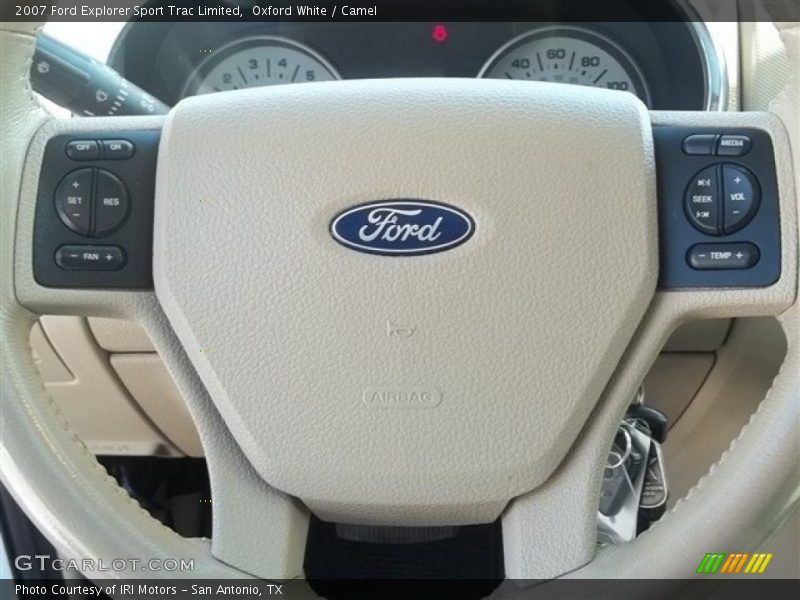 Oxford White / Camel 2007 Ford Explorer Sport Trac Limited