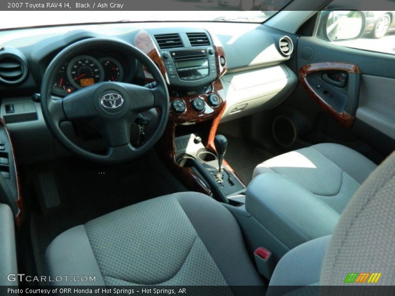 Black / Ash Gray 2007 Toyota RAV4 I4