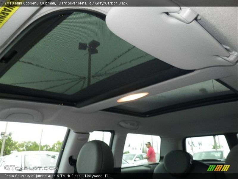 Dark Silver Metallic / Grey/Carbon Black 2010 Mini Cooper S Clubman