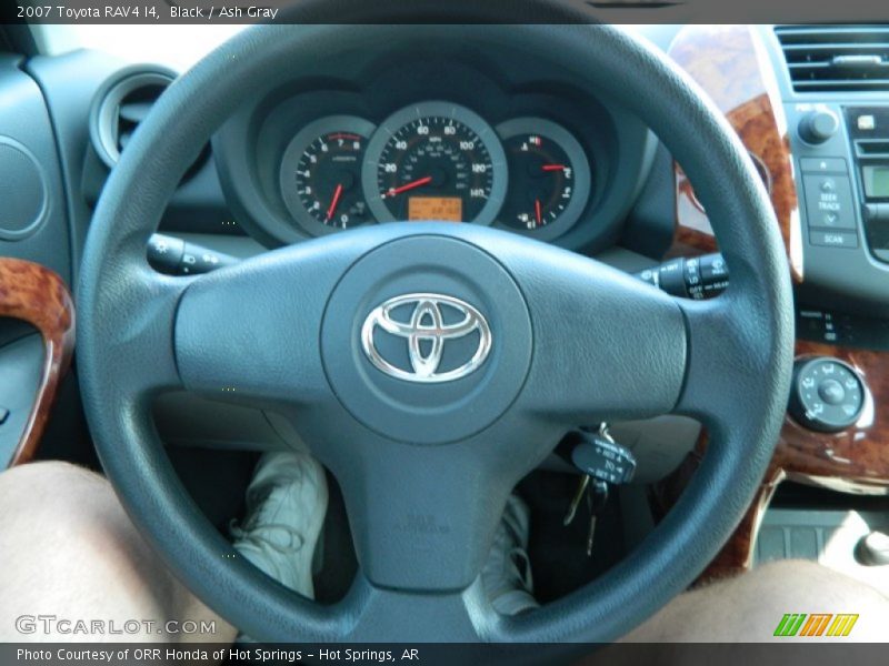 Black / Ash Gray 2007 Toyota RAV4 I4