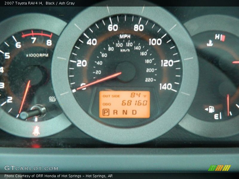 Black / Ash Gray 2007 Toyota RAV4 I4
