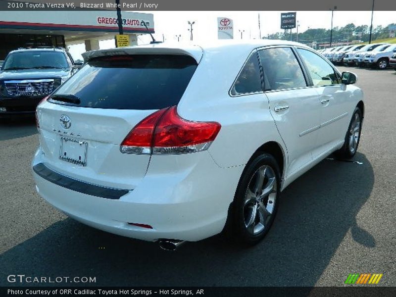 Blizzard White Pearl / Ivory 2010 Toyota Venza V6