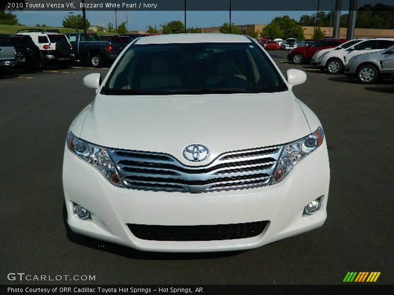 Blizzard White Pearl / Ivory 2010 Toyota Venza V6