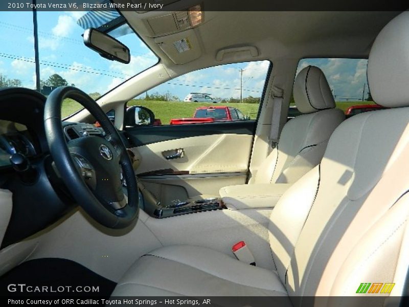 Blizzard White Pearl / Ivory 2010 Toyota Venza V6