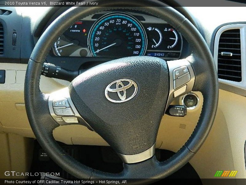 Blizzard White Pearl / Ivory 2010 Toyota Venza V6