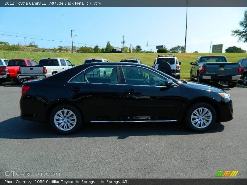 Attitude Black Metallic / Ivory 2012 Toyota Camry LE