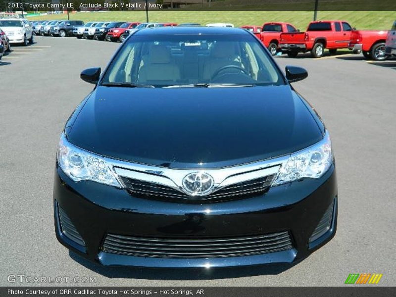 Attitude Black Metallic / Ivory 2012 Toyota Camry LE