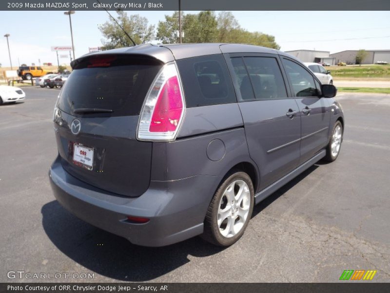 Galaxy Gray Mica / Black 2009 Mazda MAZDA5 Sport