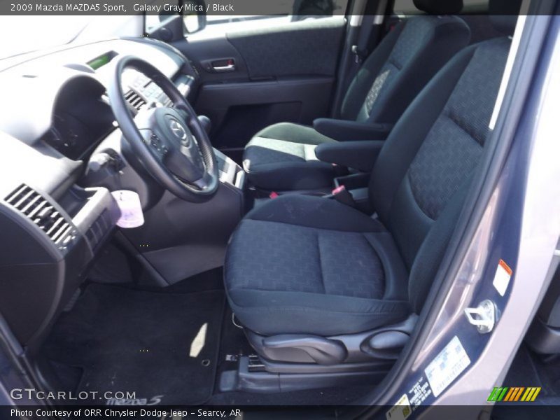 Galaxy Gray Mica / Black 2009 Mazda MAZDA5 Sport