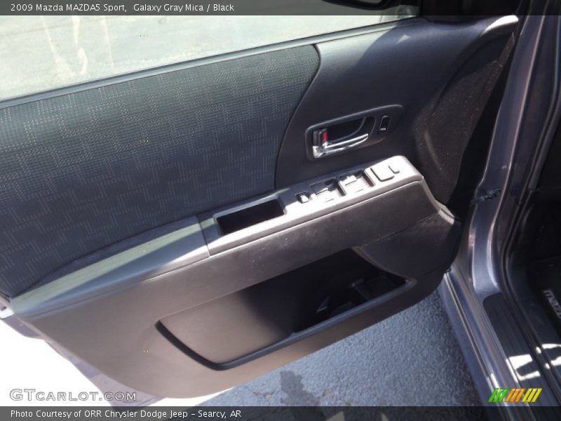 Galaxy Gray Mica / Black 2009 Mazda MAZDA5 Sport