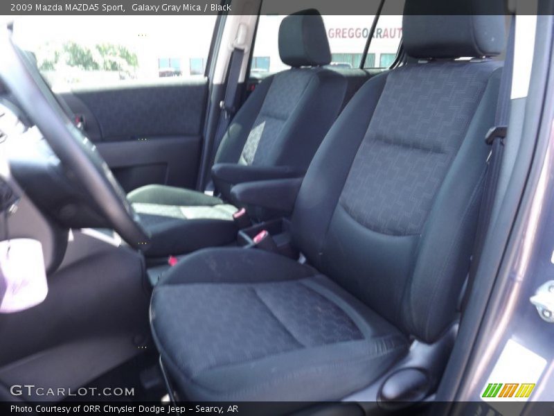 Galaxy Gray Mica / Black 2009 Mazda MAZDA5 Sport