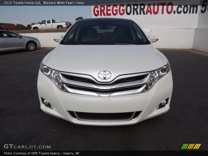 Blizzard White Pearl / Ivory 2013 Toyota Venza XLE