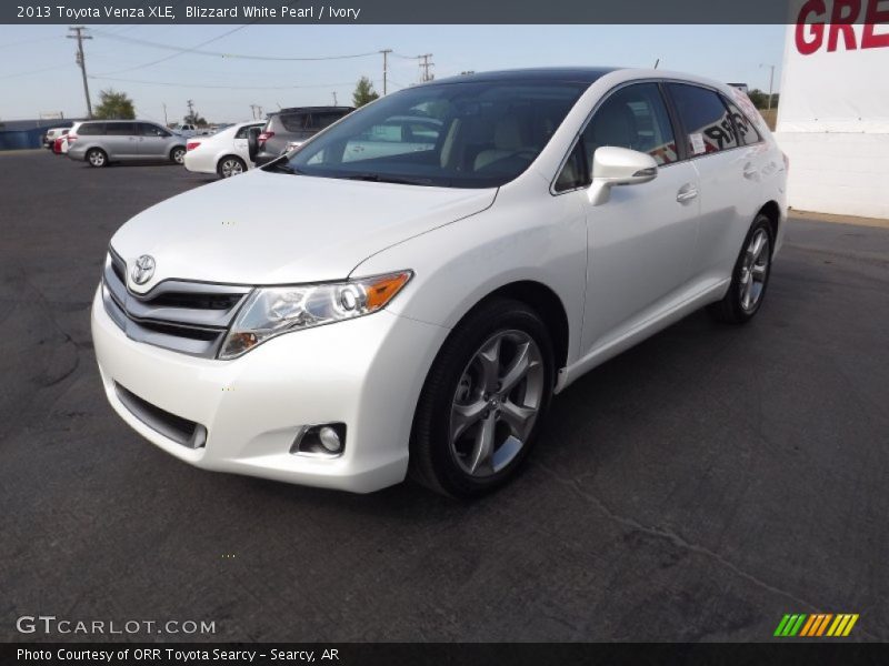 Blizzard White Pearl / Ivory 2013 Toyota Venza XLE