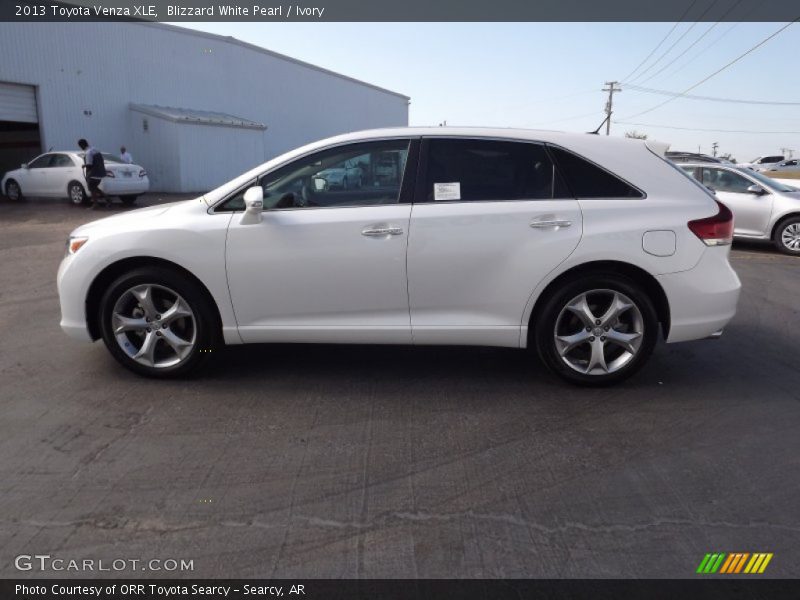 Blizzard White Pearl / Ivory 2013 Toyota Venza XLE