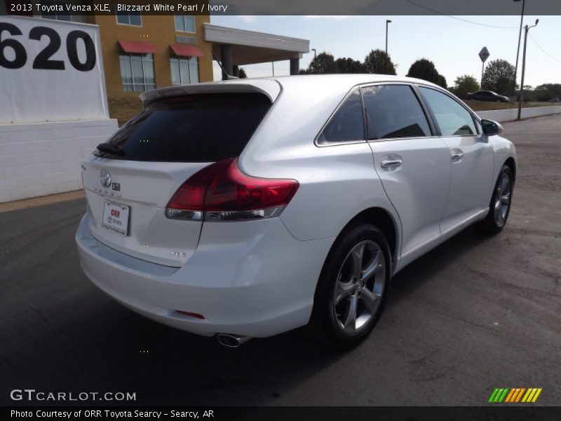 Blizzard White Pearl / Ivory 2013 Toyota Venza XLE