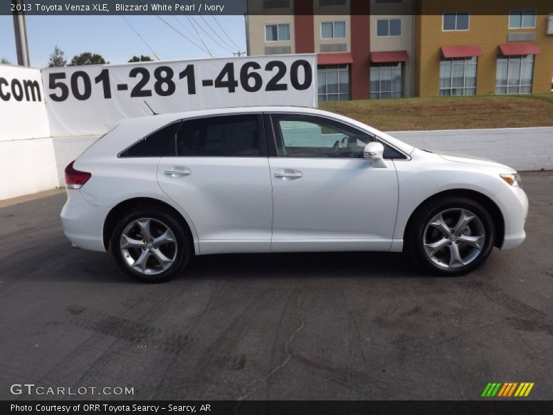 Blizzard White Pearl / Ivory 2013 Toyota Venza XLE