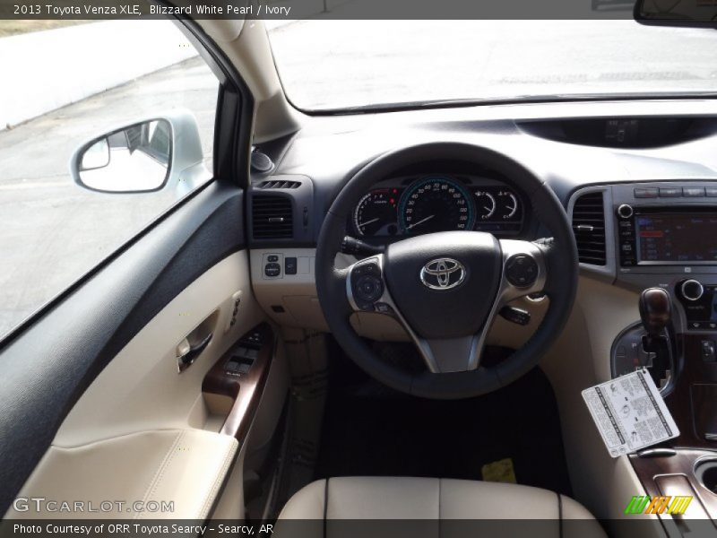 Blizzard White Pearl / Ivory 2013 Toyota Venza XLE