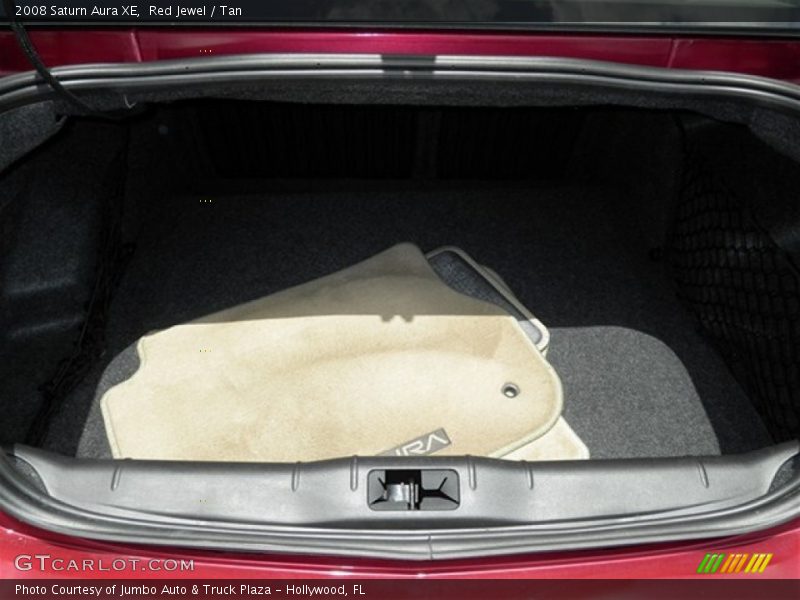 Red Jewel / Tan 2008 Saturn Aura XE