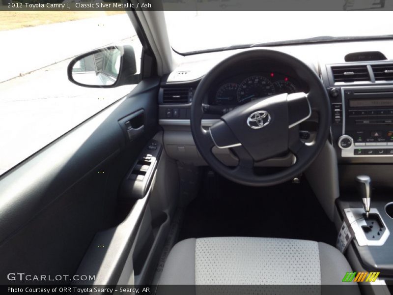 Classic Silver Metallic / Ash 2012 Toyota Camry L