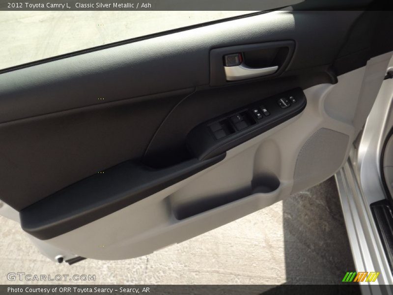 Classic Silver Metallic / Ash 2012 Toyota Camry L