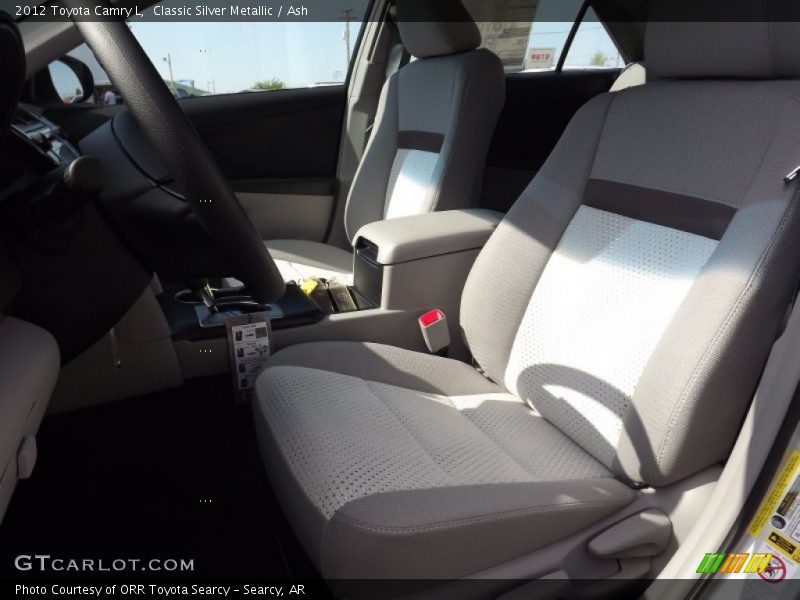 Classic Silver Metallic / Ash 2012 Toyota Camry L