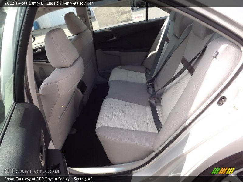 Classic Silver Metallic / Ash 2012 Toyota Camry L