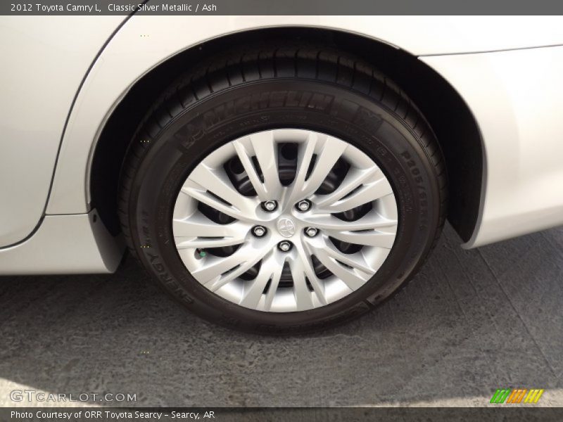 Classic Silver Metallic / Ash 2012 Toyota Camry L